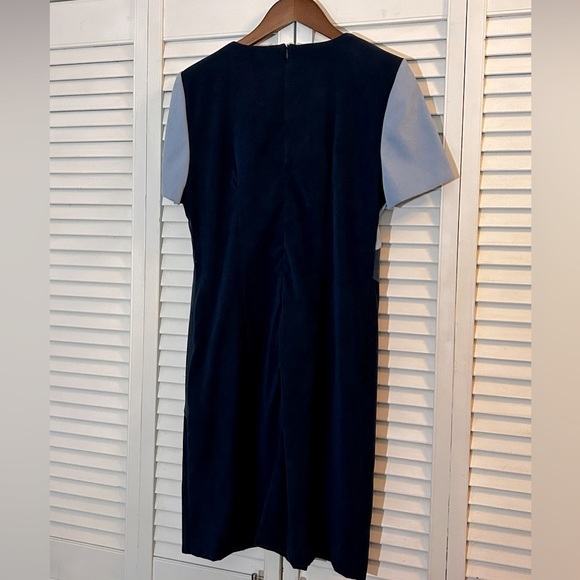 Jessica Howard women’s dress size 10, block pattern of blues - Picture 4 of 13